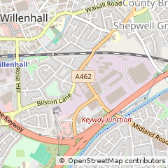 Map of Willenhall