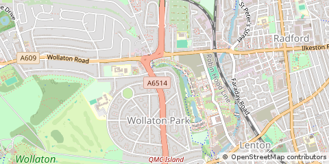 Map of Nottingham