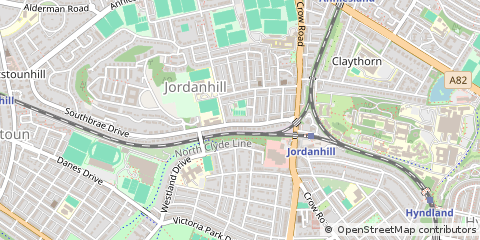Map of Glasgow