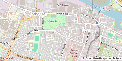 Map of Glasgow