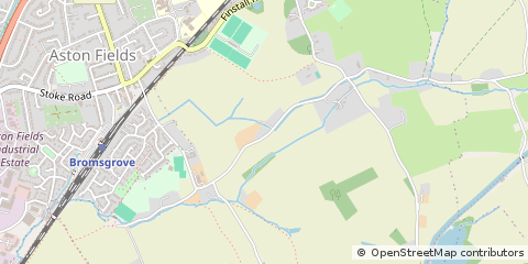 Map of Bromsgrove