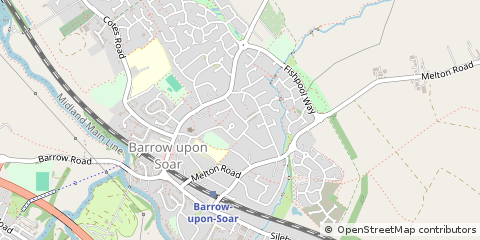 Map of Leicester