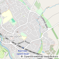 Map of Leicester