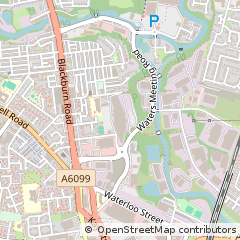 Map of Bolton, Lancashire
