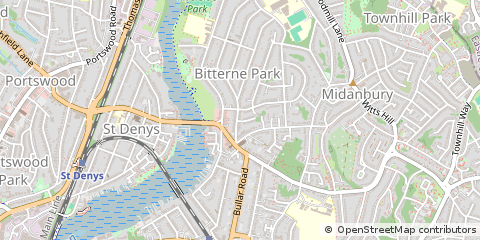 Map of Southampton