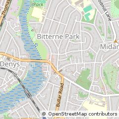 Map of Southampton