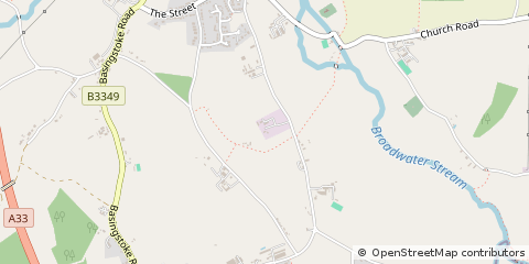 Map of Swallowfield, Berkshire
