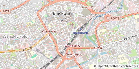 Map of Lancashire