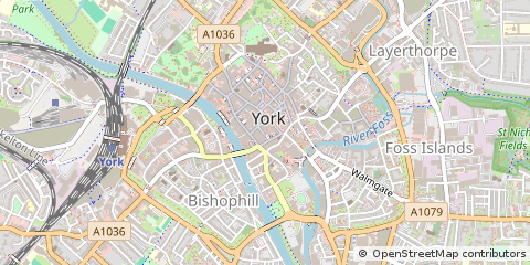 Map of York
