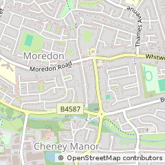 Map of Swindon