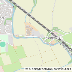 Map of Lichfield, Staffordshire