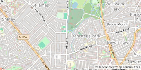 Map of Southampton