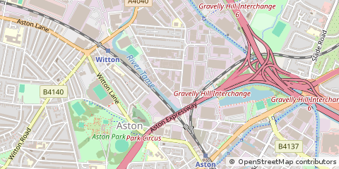 Map of Birmingham
