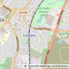 Map of Cannock