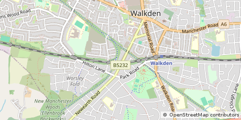 Map of Manchester