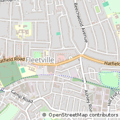Map of ST. Albans, Hertfordshire