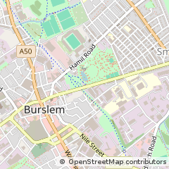 Map of Stoke-on-Trent