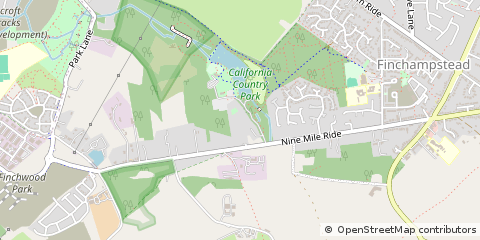 Map of Wokingham