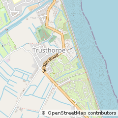 Map of Mablethorpe, Lincs