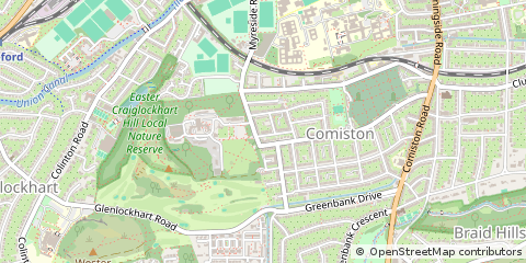 Map of Edinburgh