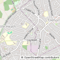 Map of Reading, Berkshire