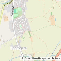 Map of Belper, Derbyshire