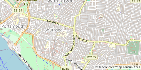 Map of Southsea