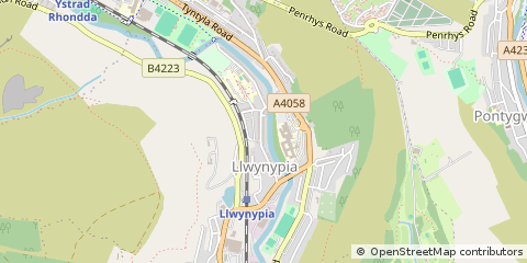 Map of Tonypandy