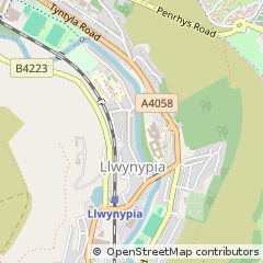 Map of Tonypandy