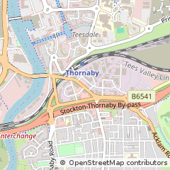 Map of Thornaby
