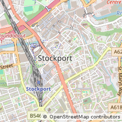 Map of Stockport