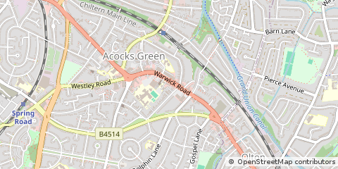 Map of Birmingham