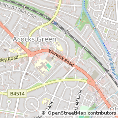 Map of Birmingham