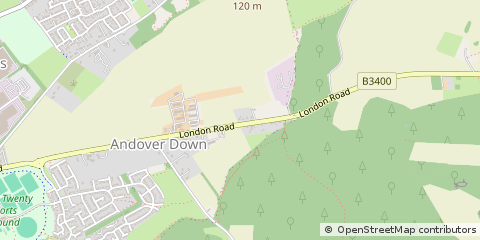 Map of Andover