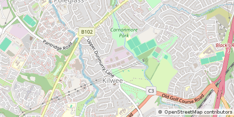 Map of Belfast