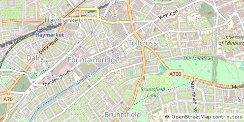 Map of Edinburgh