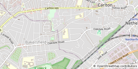 Map of Nottingham