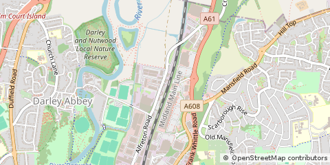 Map of Derby