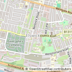 Map of Newcastle Upon Tyne