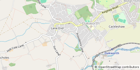 Map of Keighley
