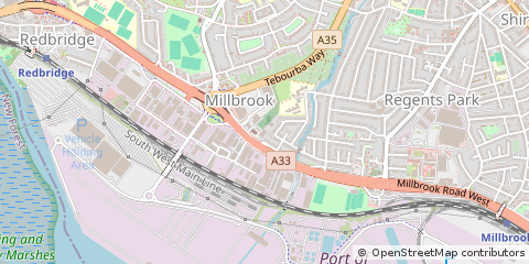 Map of Southampton