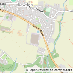 Map of Rawdon, Leeds