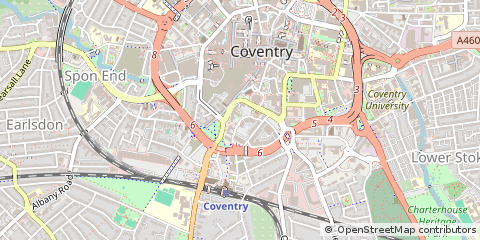 Map of Coventry