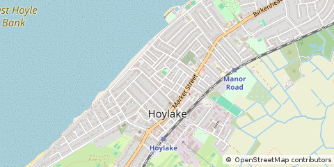 Map of Wirral