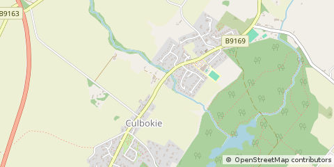 Map of Dingwall, Ross-Shire