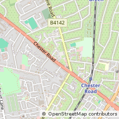Map of Sutton Coldfield