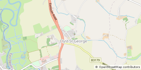Map of Exeter, Devon