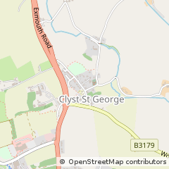 Map of Exeter, Devon