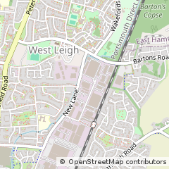 Map of Havant, Hampshire