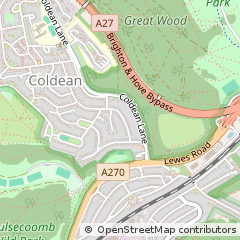 Map of Brighton